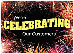 Celebrating Our Customers Card D4093D-Y